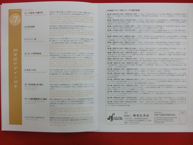 2000　20世紀デザイン切手  第7集