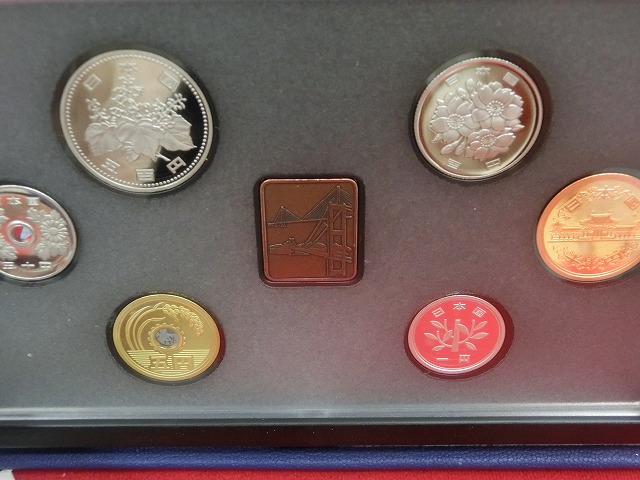 1999　新尾道大橋・多々羅大橋・来島海峡大橋開通記念  プルーフ貨幣セット