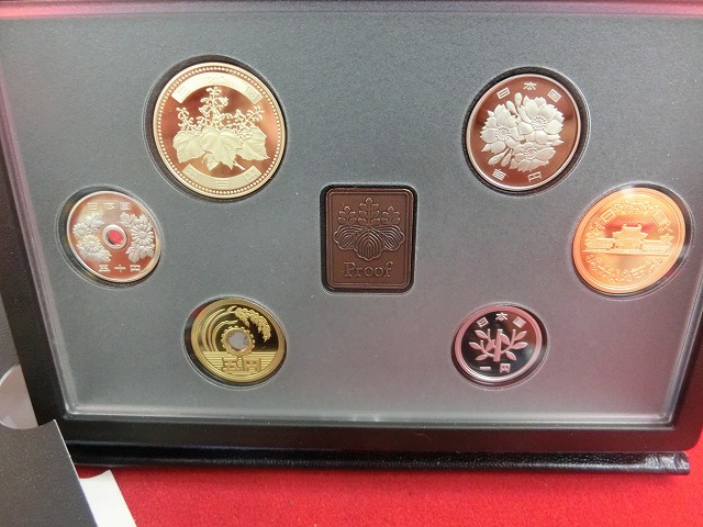 2005　通常プルーフ貨幣セット〔年銘板(有)〕