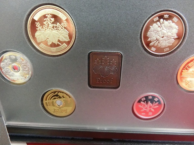 2004　通常プルーフ貨幣セット〔年銘板(有)〕