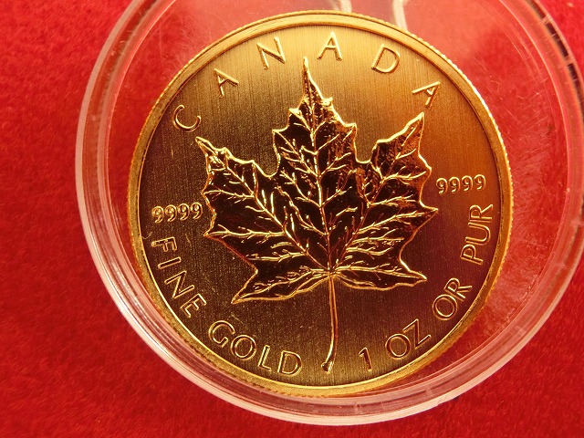メイプルリーフ金貨　1oz　2012　管理番号026