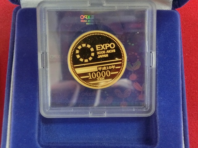 FIFAワールドカップ記念　2002　1万円金貨　ケース付き