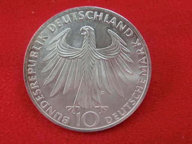 1972年  ドイツ銀貨  10マルク   ミュンヘンオリンピック  NO-1001
