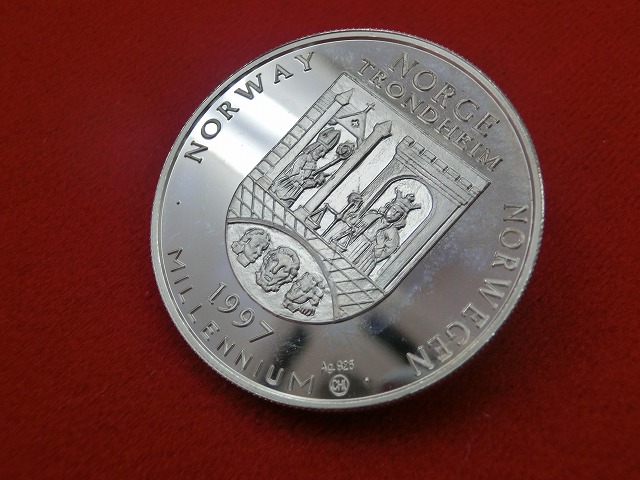 1997年  EURO  20ユーロ  銀貨    キツネ  フォックス 外貨  記念硬貨  NO-1005