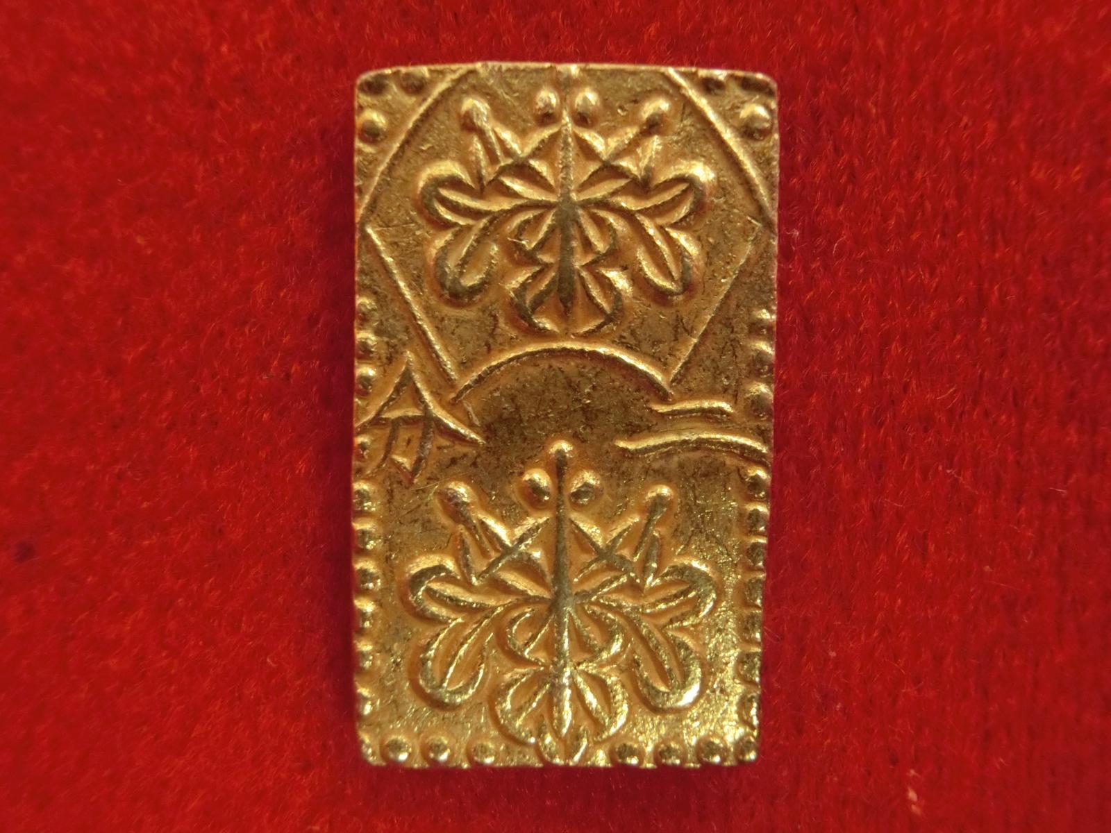 安政二分判金　古銭　NO-1002