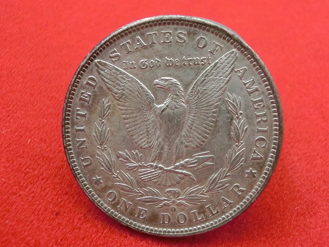 1881年 アメリカ  モルガン ダラー 銀貨 1ドル モルガン ヘッド  NO-1019