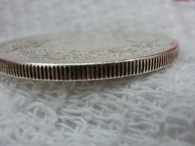 新1円銀貨  明治16年  円銀  大型  古銭  NO-1008