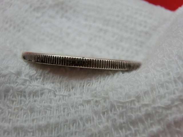 新1円銀貨  明治37年  円銀  小型  古銭  NO-1033