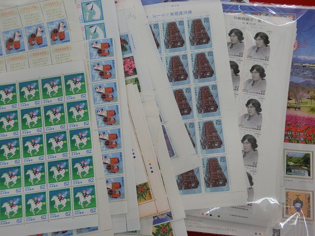 記念切手　62円  (10枚セット)