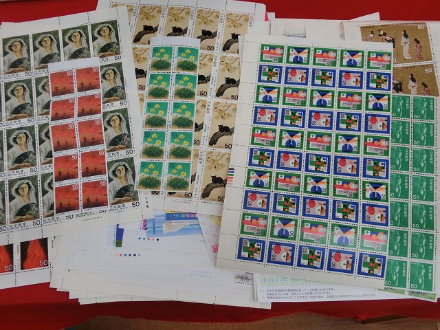 記念切手　50円  (10枚セット)