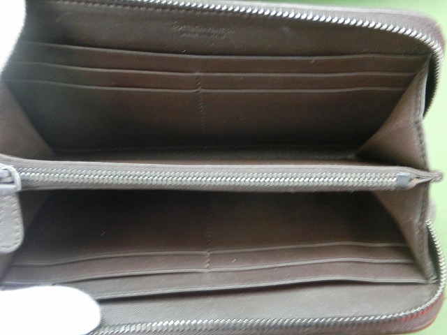 【極美品】ボッテガヴェネタ 長財布  イントレチャート ジップアラウンドウォレット