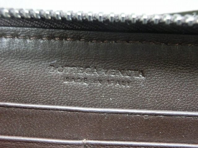 【極美品】ボッテガヴェネタ 長財布  イントレチャート ジップアラウンドウォレット