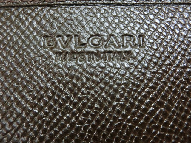【美品】ブルガリ  名刺入れ  パスケース  レザー