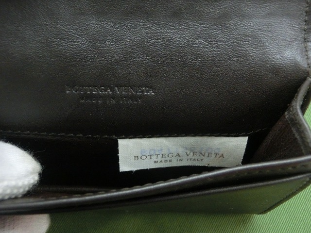 【美品】ボッテガヴェネタ 名刺入れ カードケース BOTTEGA VENETA