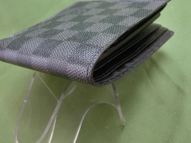 【極美品】ルイヴィトン ダミエ グラフィット ポルトフォイユマルコ N62664  二つ折り財布