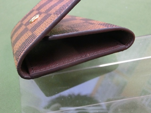 【極美品】ルイヴィトン 6連キーケース ミュルティクレ6 ダミエ エベヌ ブラウン  レザー