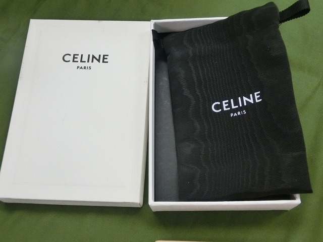 【未使用】セリーヌ カードケース フラグメントケース メンズ レディース CELINE  コインケース