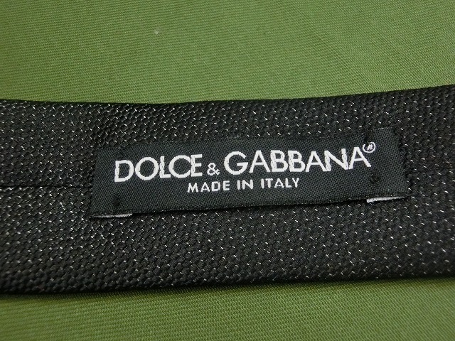【美品】ドルチェ&ガッバーナ  D&G  メンズ ネクタイ