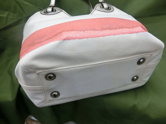 【未使用】コーチ トートバッグ ビーチ シェル F19273