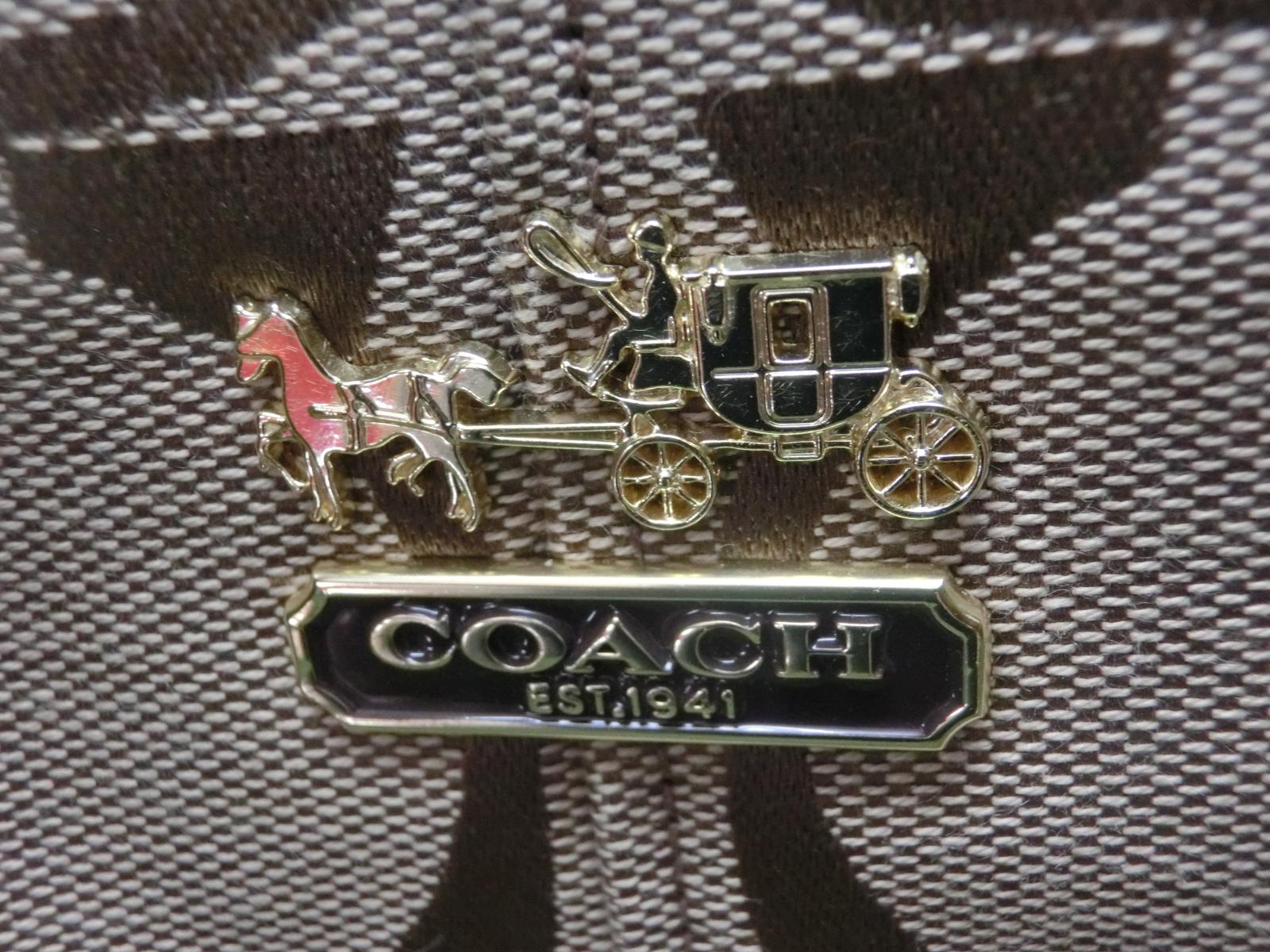 【極美品】コーチ  チェルシー シグネチャー カタリーナ 18903