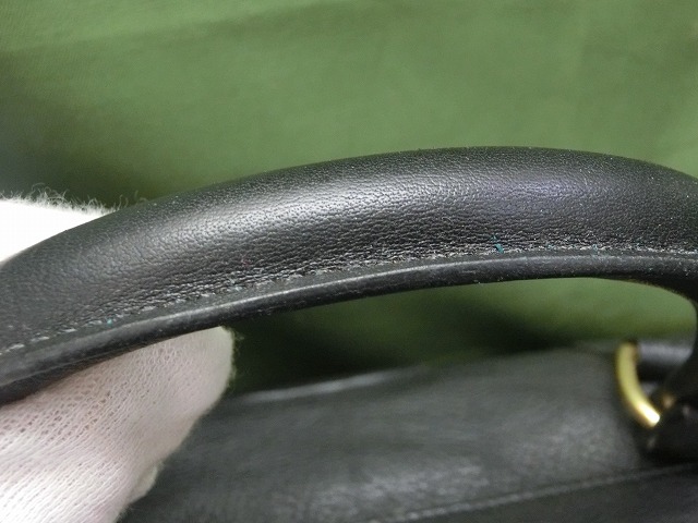 【美品】グルカ GHRUKA ブラックレザー 斜め掛け  2WAYメンズボストンバッグ 黒 ソフトダッフル 旅行鞄