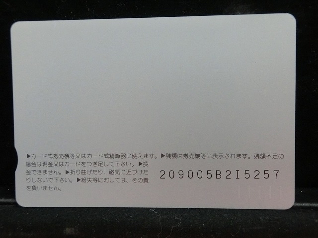 オレンジカード  未使用  観光  風景  JR西日本  エキスポ  NO-0113
