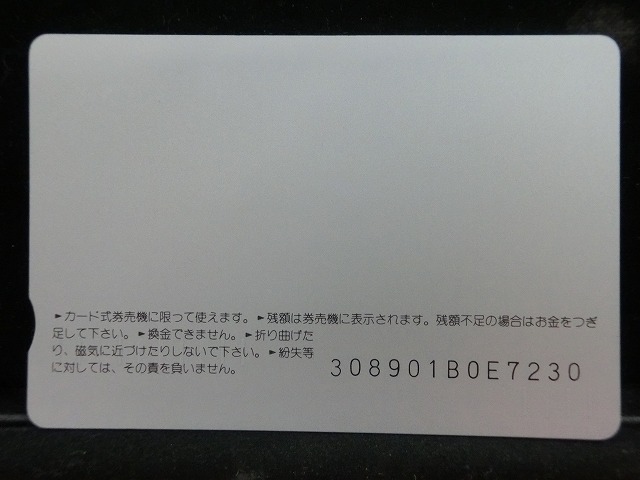 オレンジカード  未使用    JR  北海道  ニセコエクスプレス  電車-0205