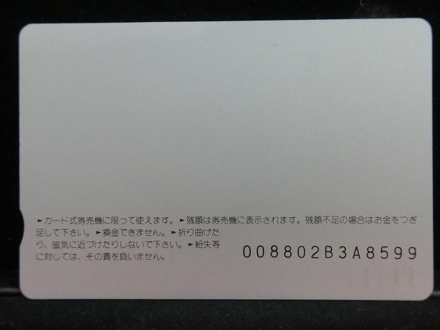 オレンジカード  未使用    JR  東  東京駅  一本列島  電車-0157