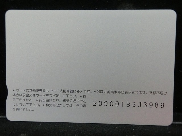 オレンジカード  未使用    JR  西日本  スキートレイン琵琶湖  電車-0394
