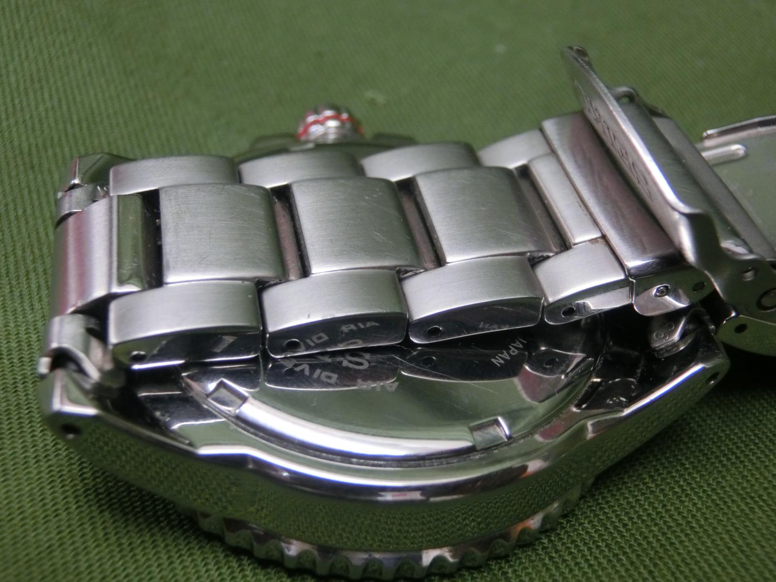 【美品】セイコー プロスペックス ダイバースキューバ V157-0BT0  ソーラー